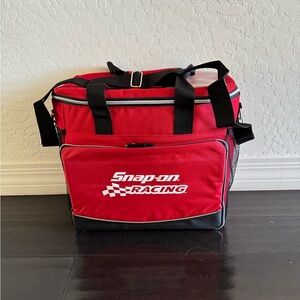 Snap-On Tools Racing Soft Sided Cooler Bag | Insulated Drink Holder NWOT